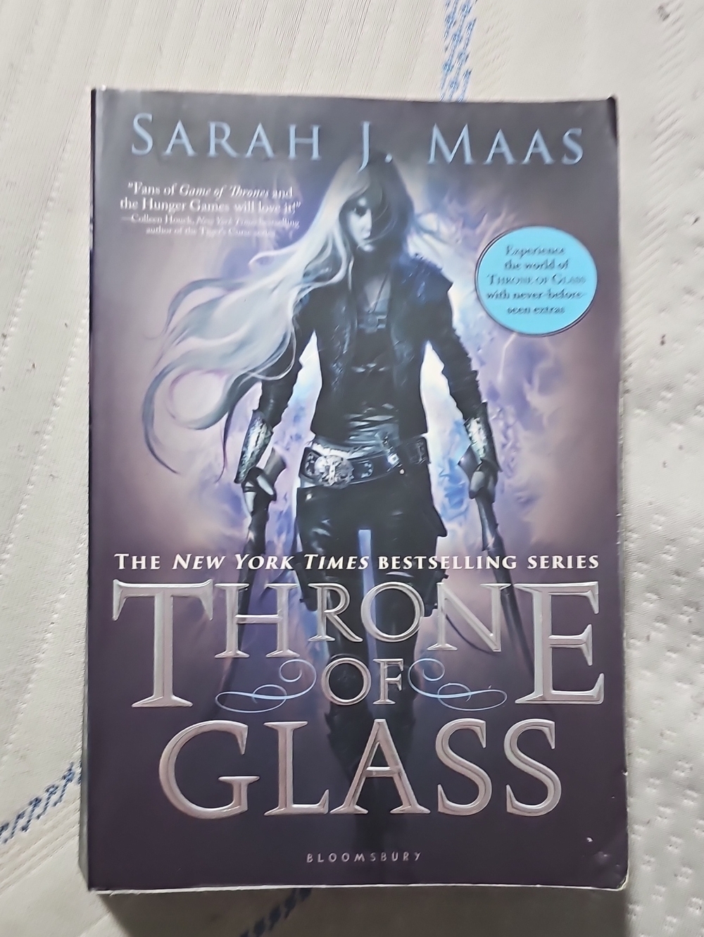 Throne of Glass by Sarah J. Maas - ORIGINAL Cover Fantasy Paperback